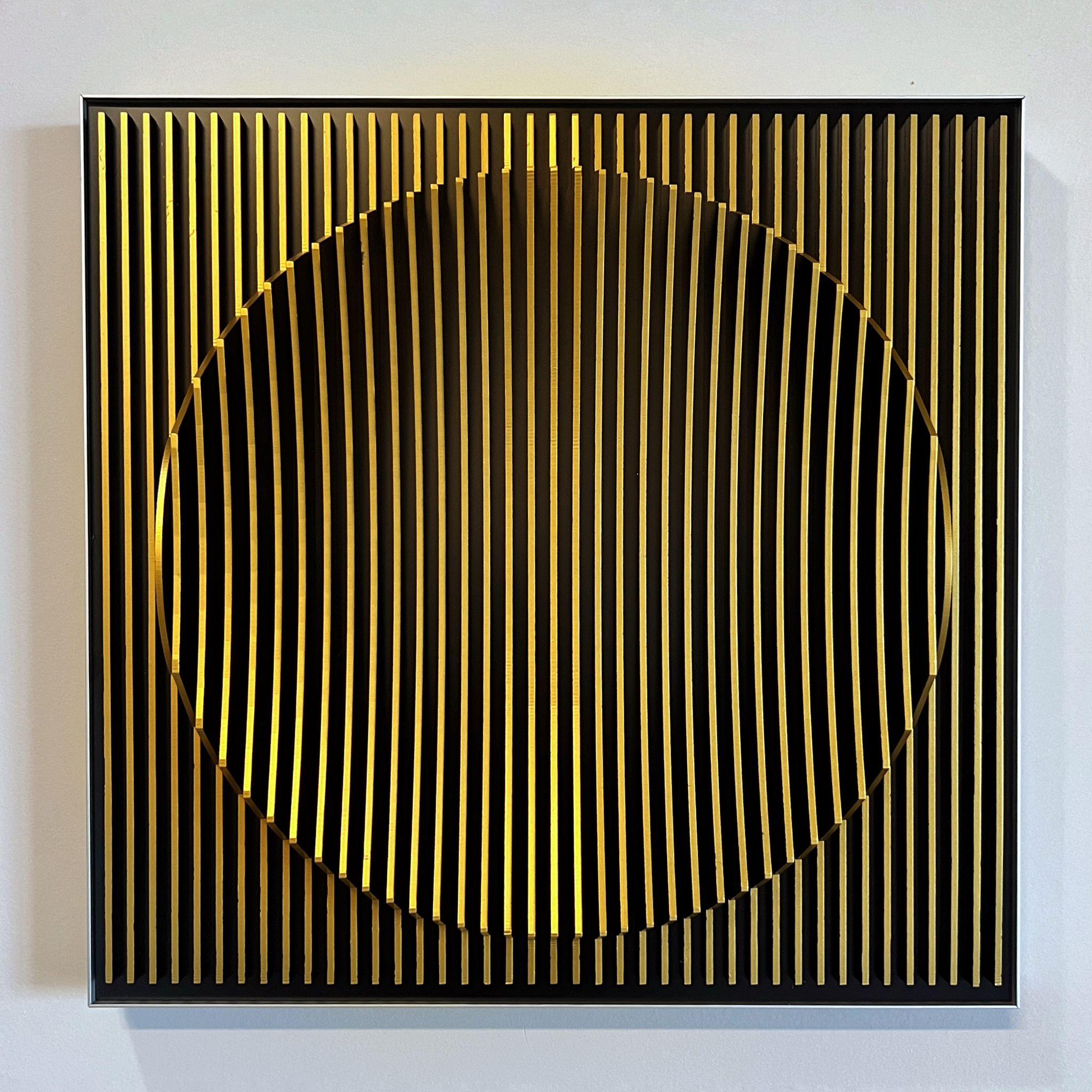 Portholes 19 – J. Margulis – kinetische Wandskulptur im Angebot 1