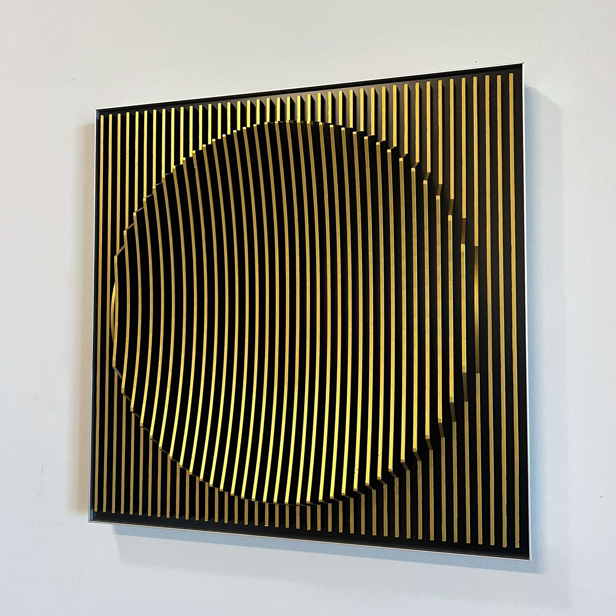Portholes 19 – J. Margulis – kinetische Wandskulptur im Angebot 2