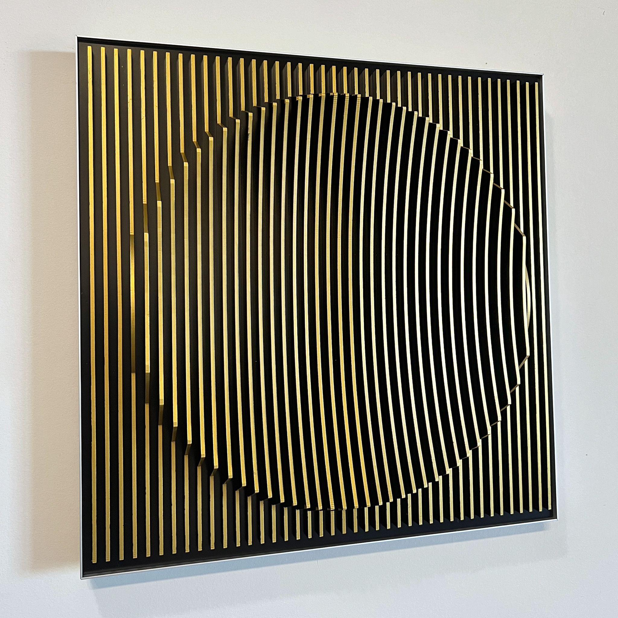 Portholes 19 – J. Margulis – kinetische Wandskulptur im Angebot 3