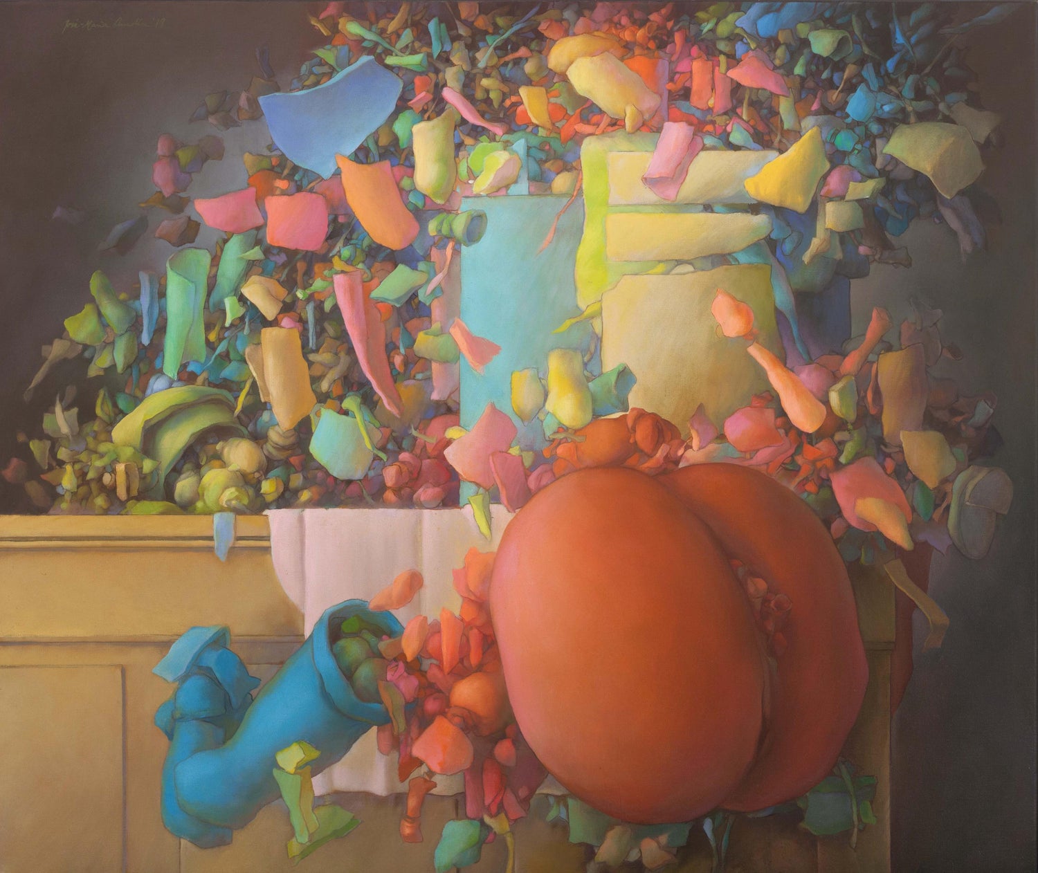 Jose Maria Cundin The Bedside Table Of Hieronymus Bosch For Sale