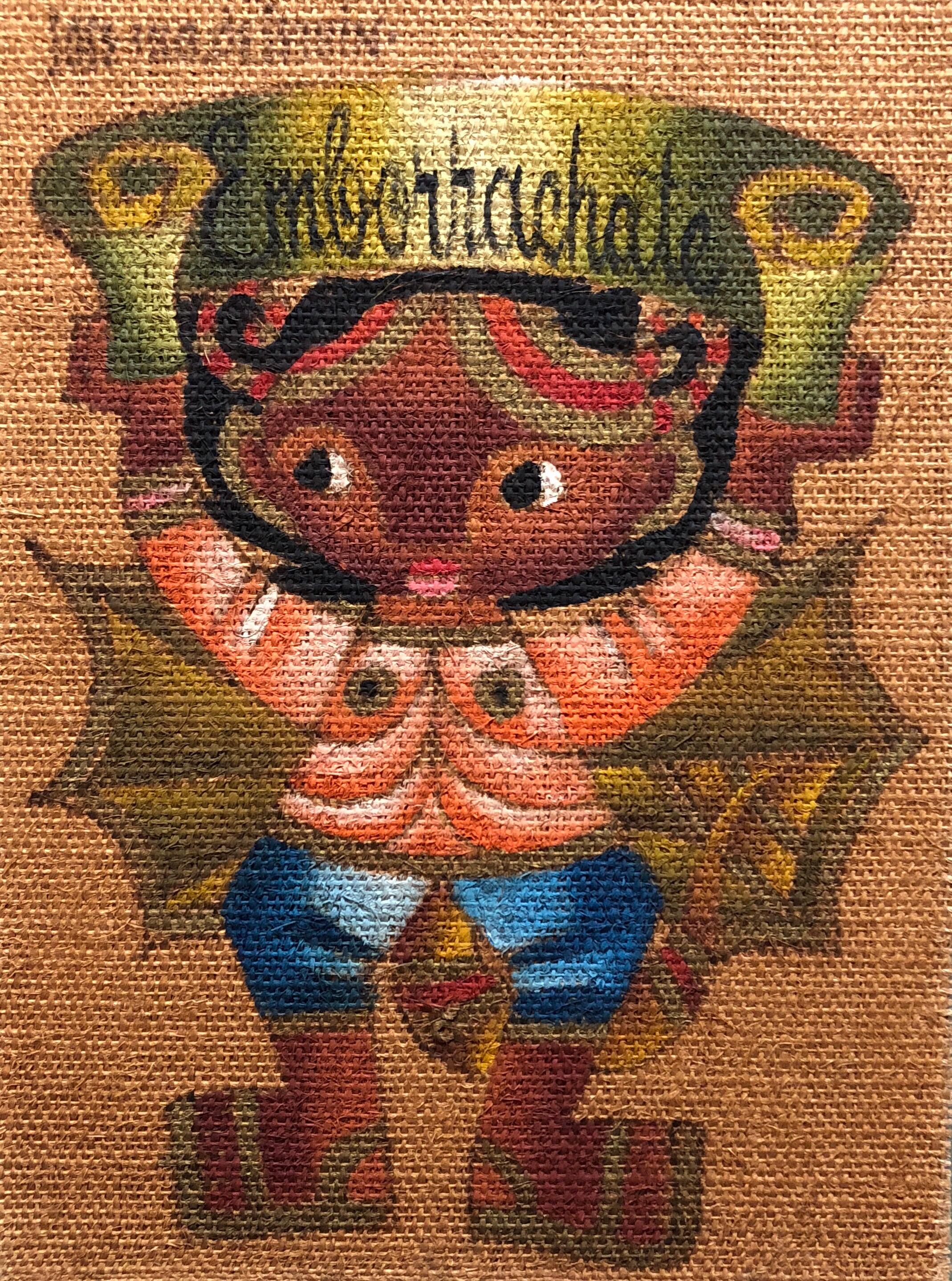 Folk Art Mexican Girl 