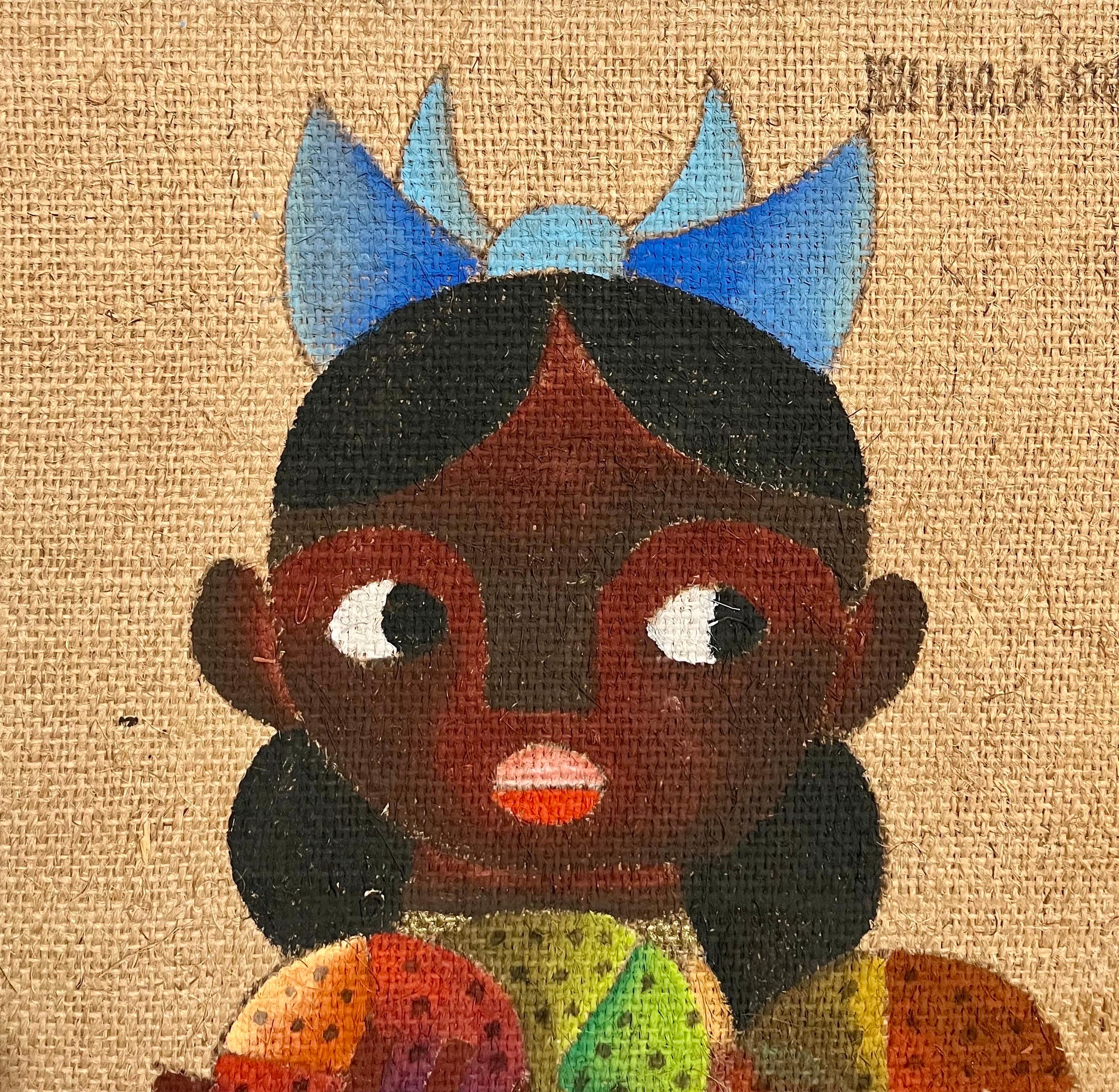 

Gerahmt 29 X 23 
Bild 18 X 24

Die Süße, die das Werk des mexikanischen Malers Jose Maria de Servin (1917-83) kennzeichnet, ist eine melancholische und ruhige Angelegenheit. Er arbeitete zwar im modernsten Stil, passte ihn aber an einen