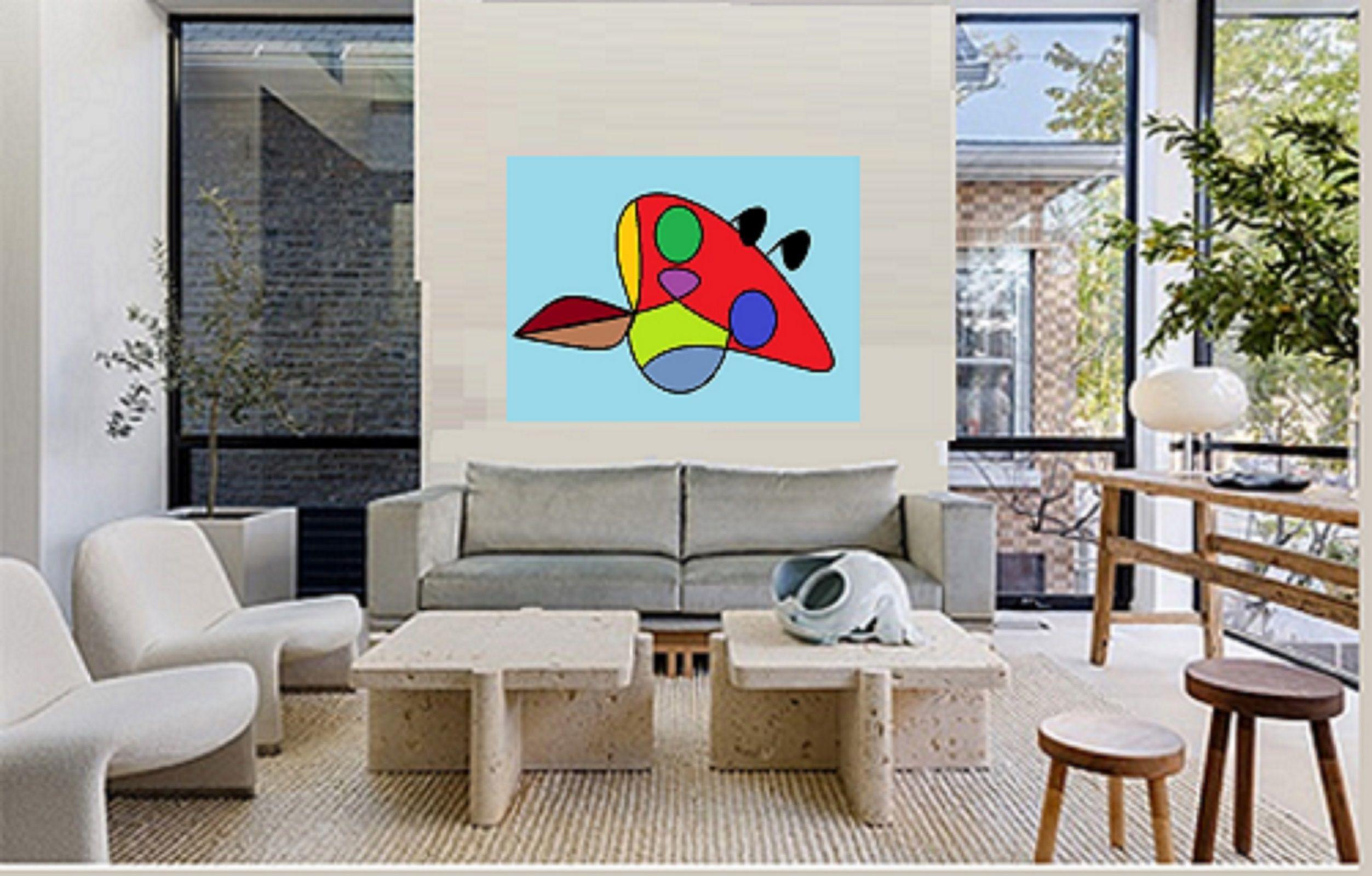 BALLENATO, Gemälde, Acryl auf Leinwand (Abstrakter Expressionismus), Painting, von Jose Maria Palacin Calvo
