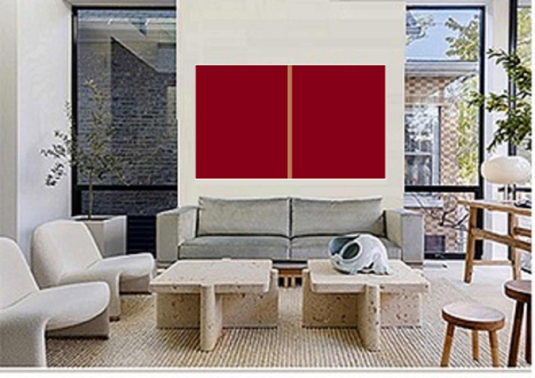 DOBLE EBANO, Gemälde, Acryl auf Leinwand (Abstrakter Expressionismus), Painting, von Jose Maria Palacin Calvo
