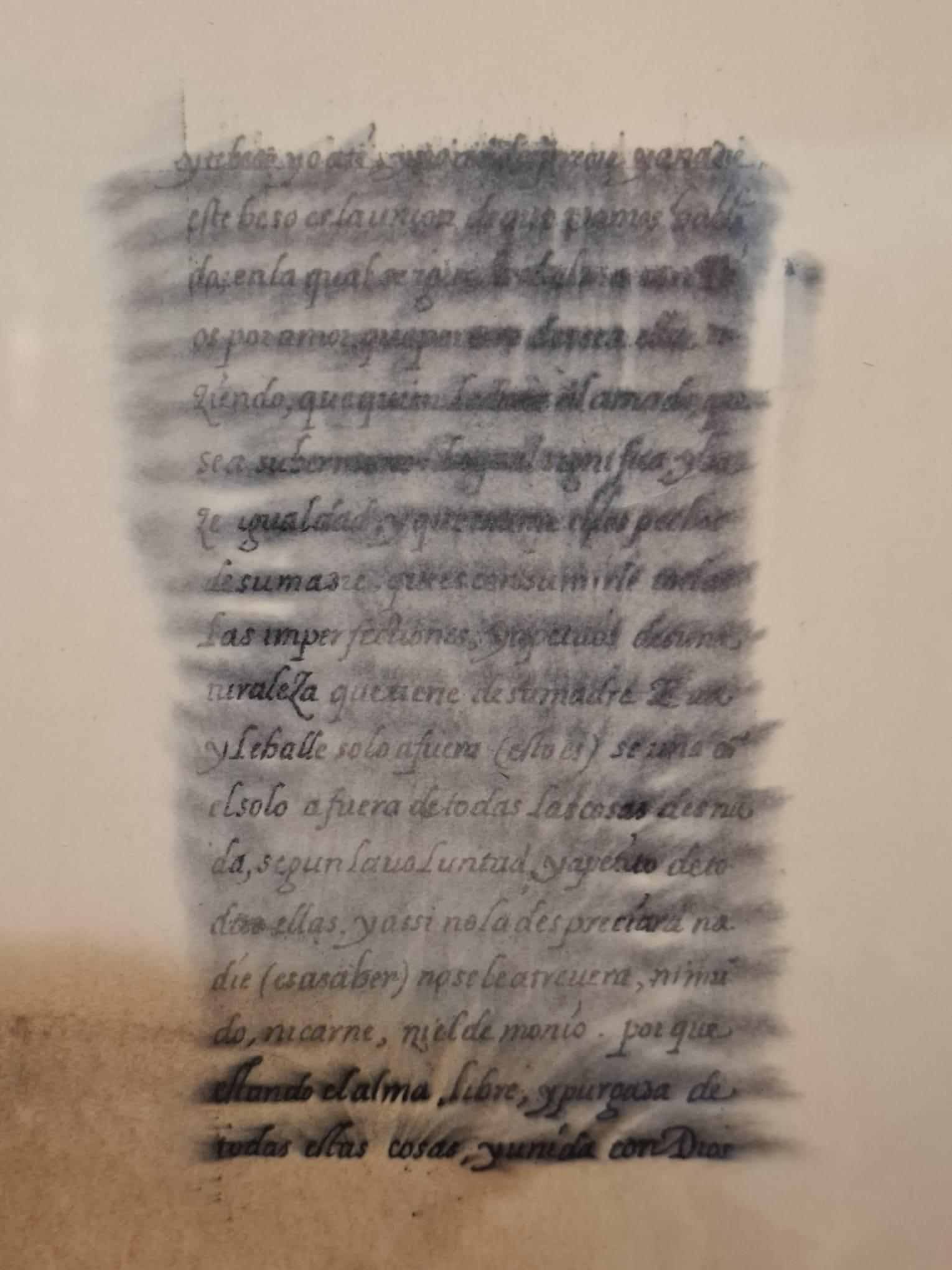 Manuscrito de Sanlúcar de Barrameda VI - Brown Abstract Print by Jose Maria Sicilia