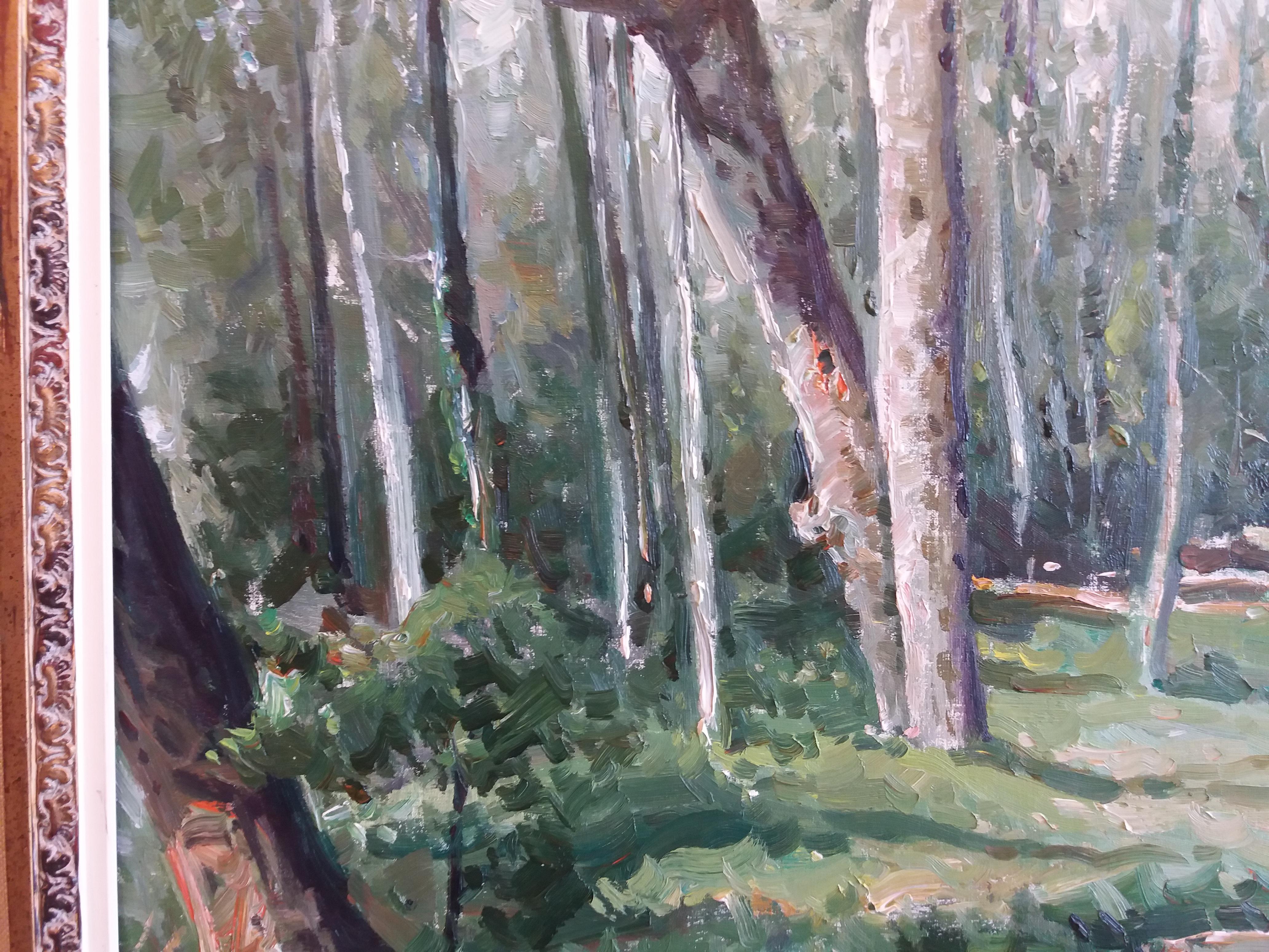 Arboles. original oil canvas painting
Josep María Vilá Cañellas (Vic, Osona, 1914 - Barcelona, 2001).
Painter and draftsman. He was a disciple of Juan Colom, Ivo Pascual and Emilio Bosch Roger. It began to participate in collective ones in 1932,