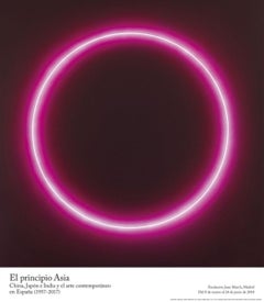 Museum Exhibition Poster 'Vesper (Serie Enso)' Minimal Zen
