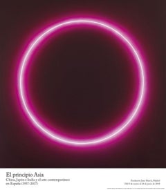  Museum Exhibition Poster 'Vesper (Serie Enso)' Minimal Zen