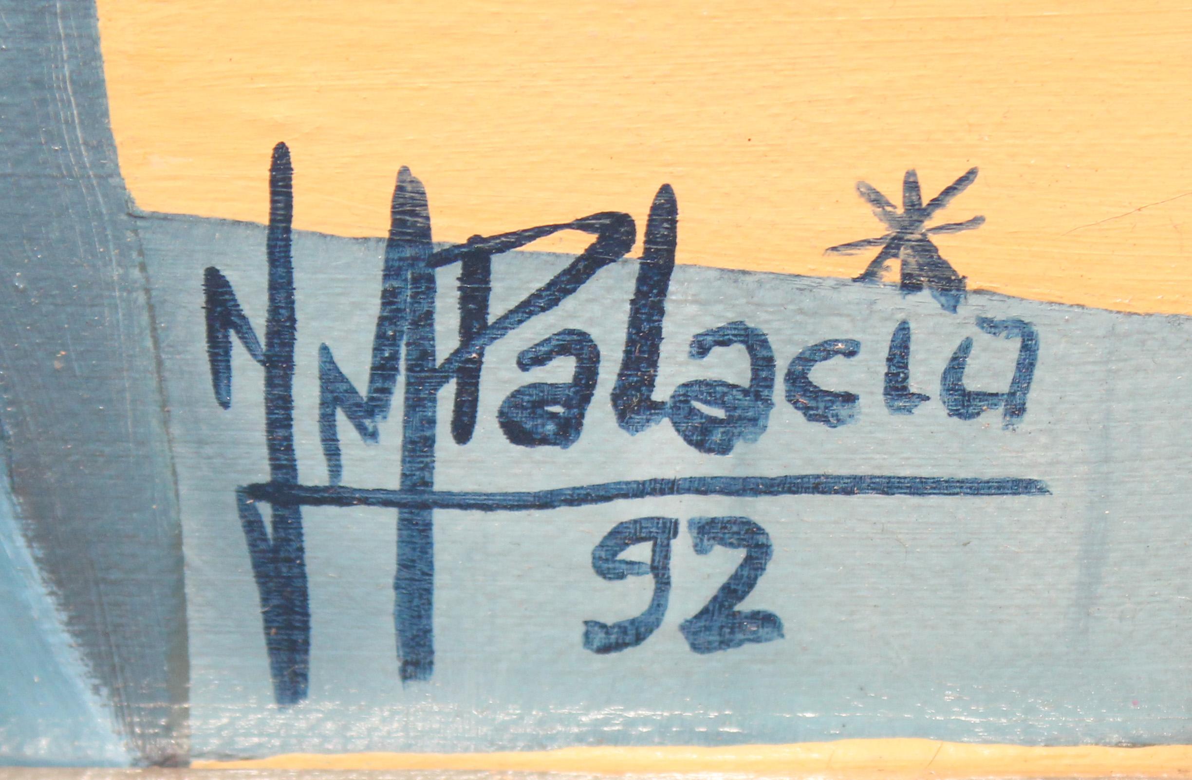 Óleo sobre tela - Libertad de pensamiento For Sale 1