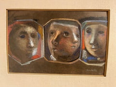 Jose Montanes Oil on Board