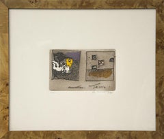 Oscurantismo - Gravure originale de José Ortega - 1970