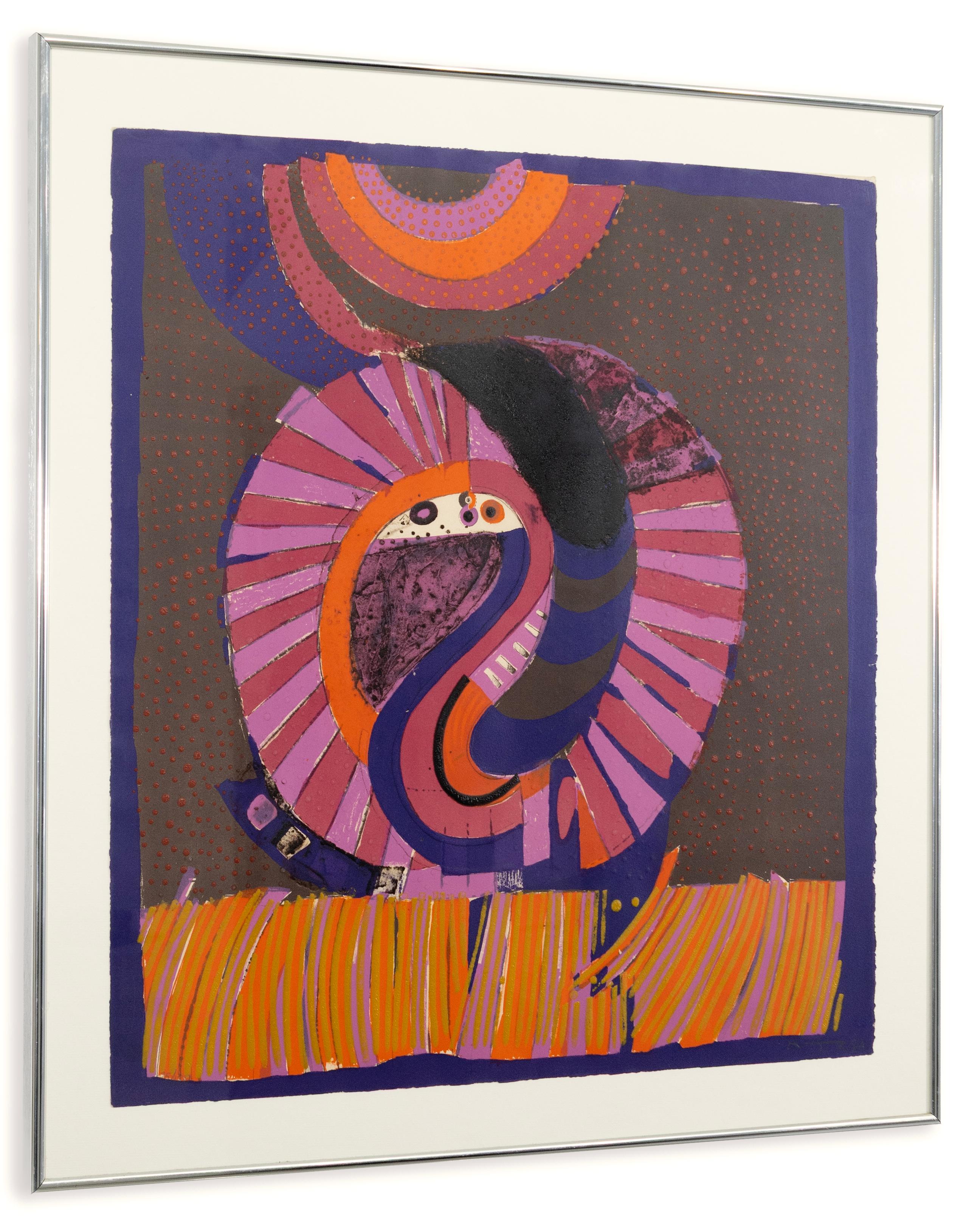 A vibrant work from Jose Ortega's celebrated 