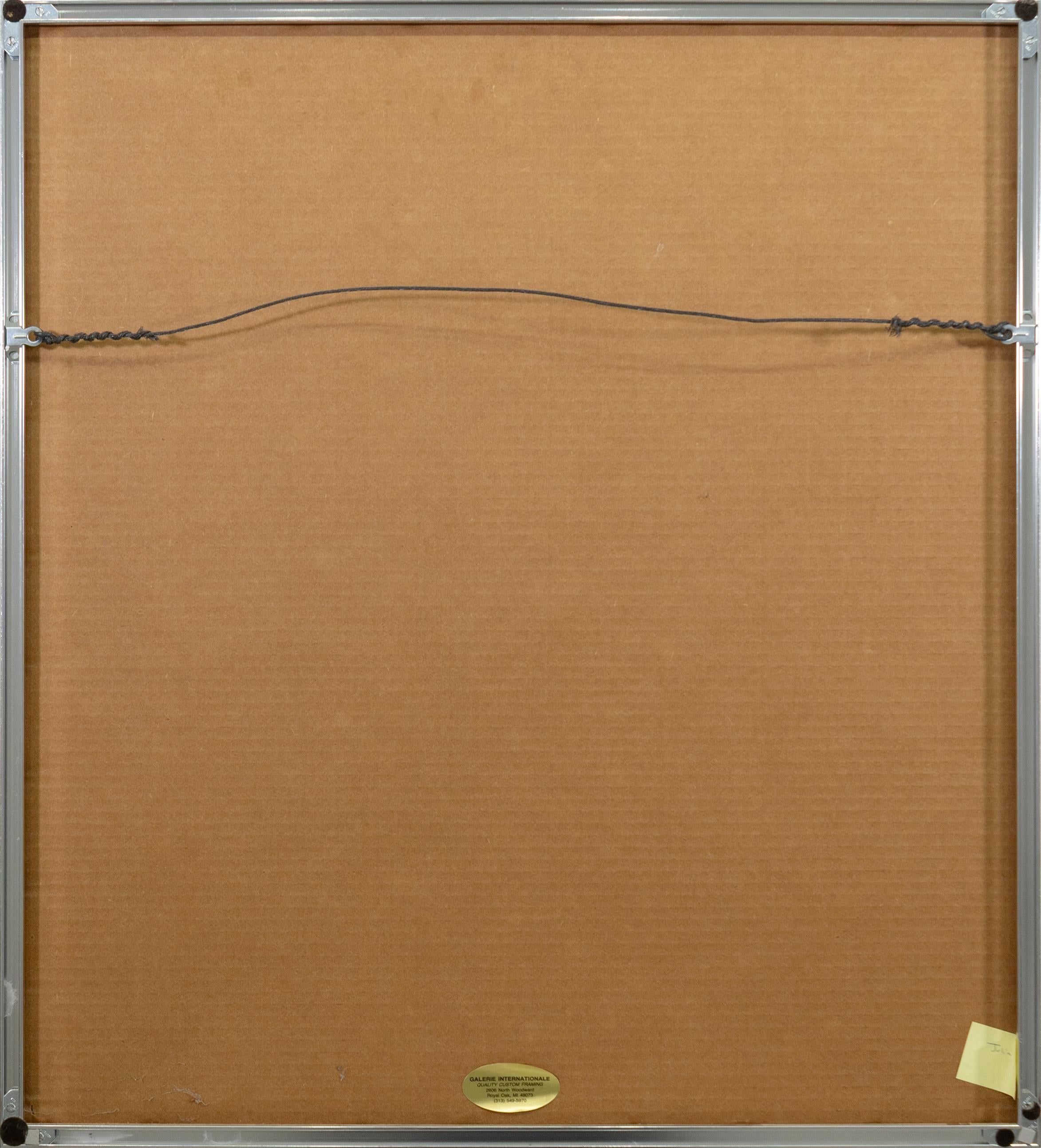 Jose Ortega - Untitled (from Segadores), 1970 Signed Serigraph 75/120 - Spanish im Angebot 1