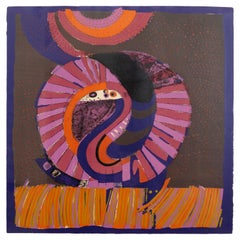 Jose Ortega - Untitled (from Segadores), 1970 Signed Serigraph 75/120 - Spanish