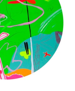 Jose Palacios, ATLAS 03, Mixed media on board, 2023