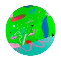 Jose Palacios, ATLAS 14, Mixed media on paper, 2024
