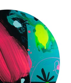 Jose Palacios, ATLAS 18, Tecnica mista su carta, 2024