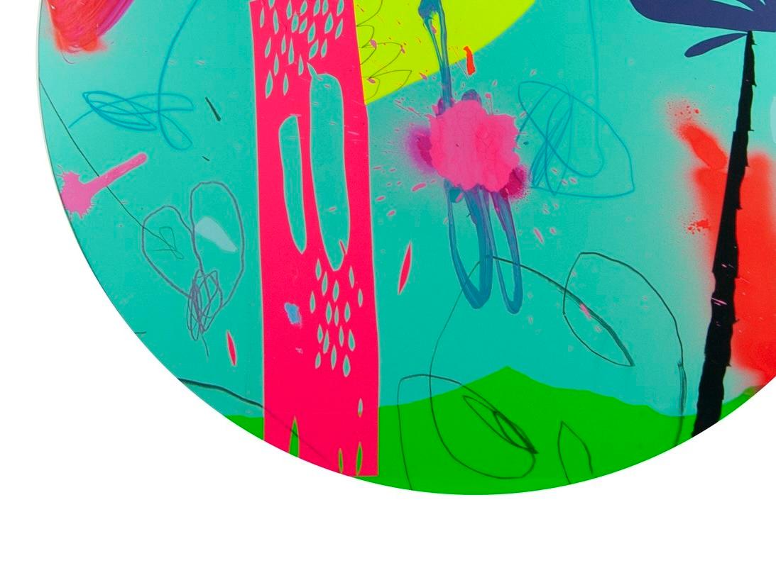 Jose Palacios, ATLAS 22, Mixed-Media auf Papier, 2024 im Angebot 2