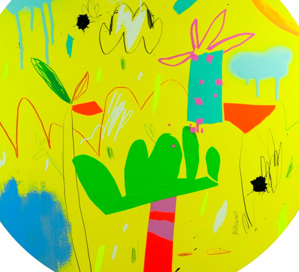 Jose Palacios, ATLAS 24, Mixed media on paper, 2024 For Sale 1