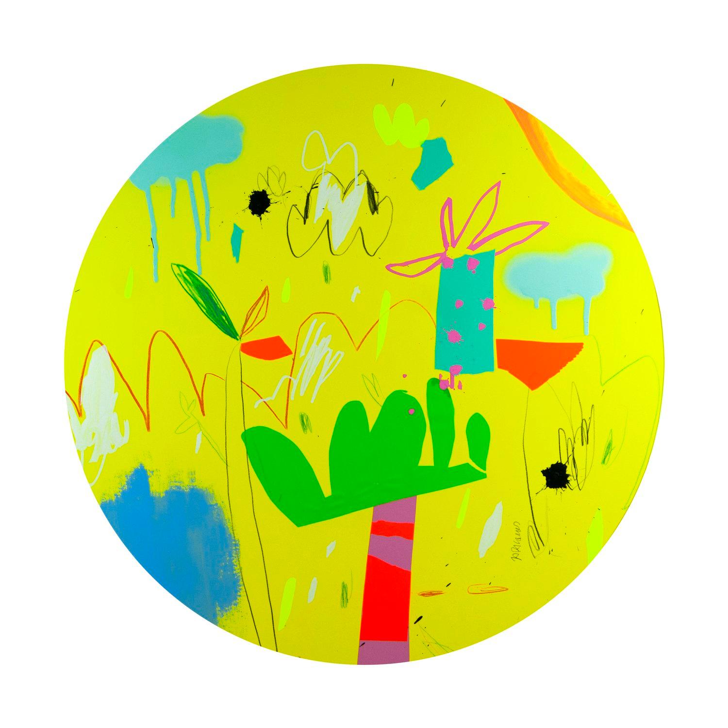 Jose Palacios, ATLAS 24, techniques mixtes sur papier, 2024