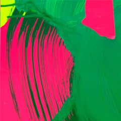 Jose Palacios, Macrogarden 17, Abstract, Mixed media on paper, 2021