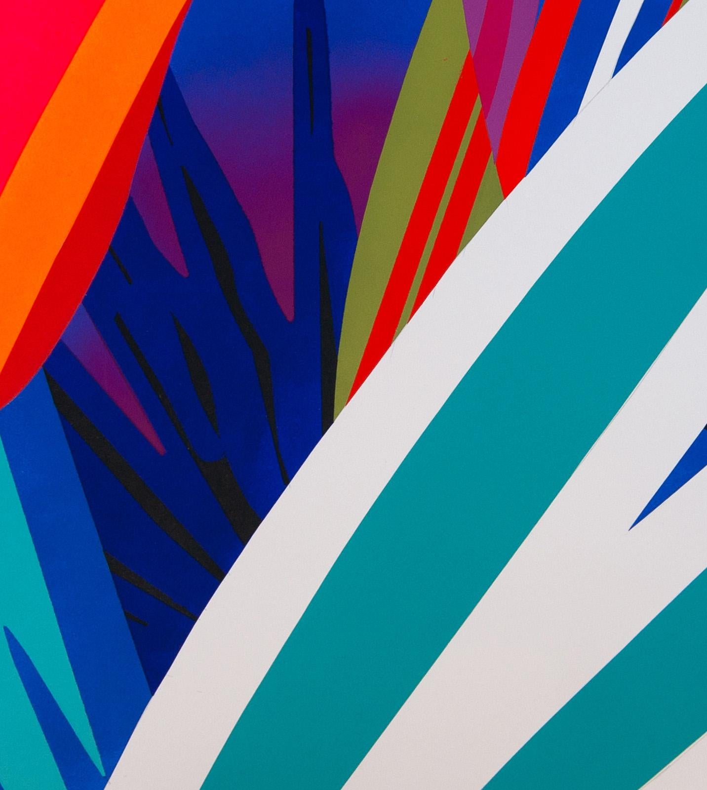 Jose Palacios, Skylight 4, Mixed media on board, 2020 2