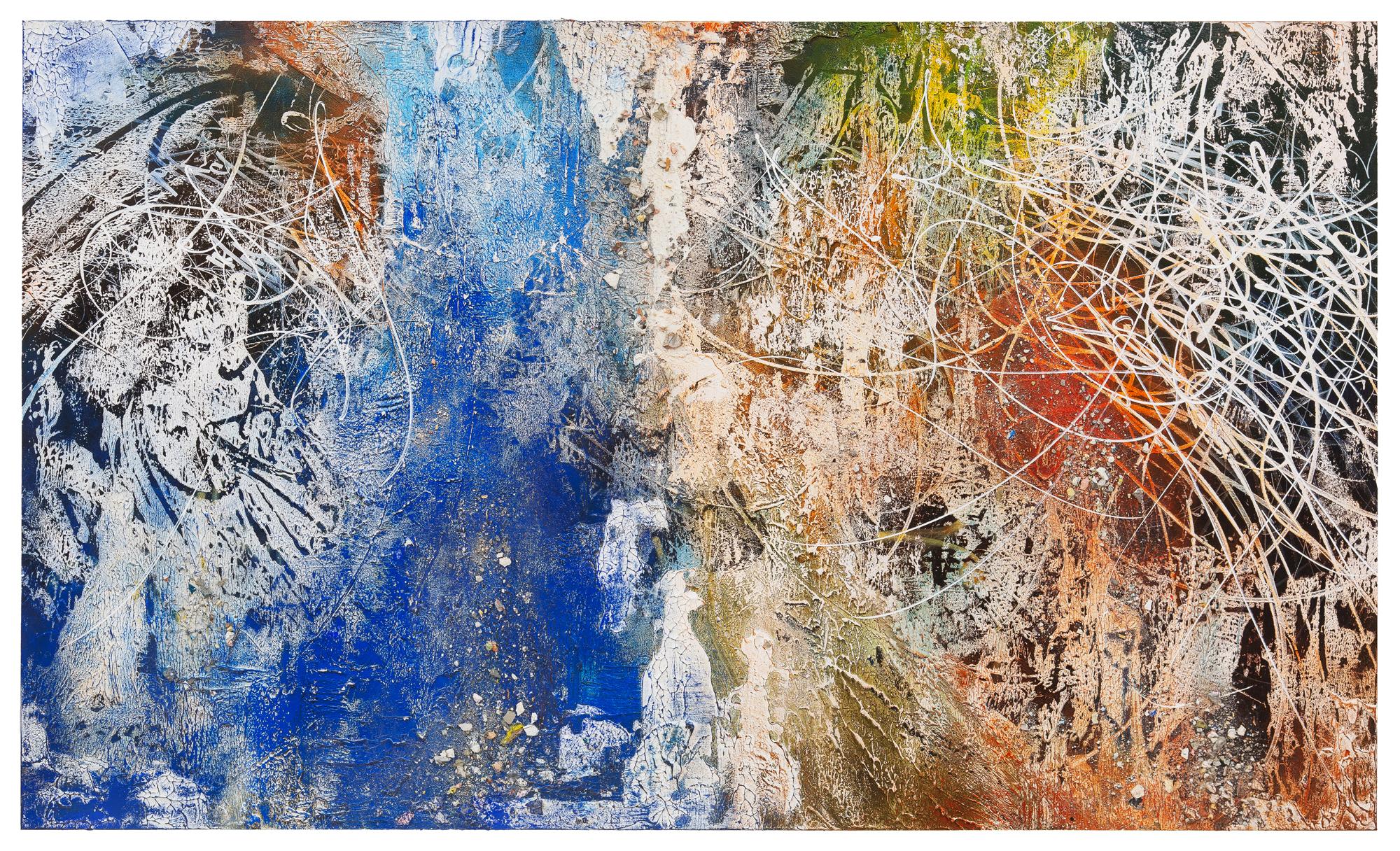 Exile and the Kingdom - Abstract Print by José Parlá