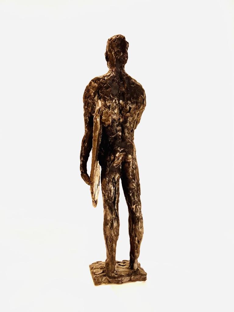 Other Jose Pedrosa brazilian sculpture in black bronze circa 1950 