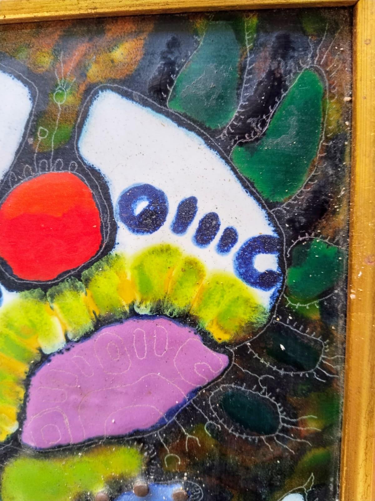 Superbe et rare œuvre d'art originale de l'artiste cubain de renom Jose Pepe Rafart. Elle provient de la Collectional de mon père, Fahri Aldine. 

Pepe Rafart (José Carlos Rafart, 1946-2009) était un sculpteur et maître orfèvre cubain de renommée