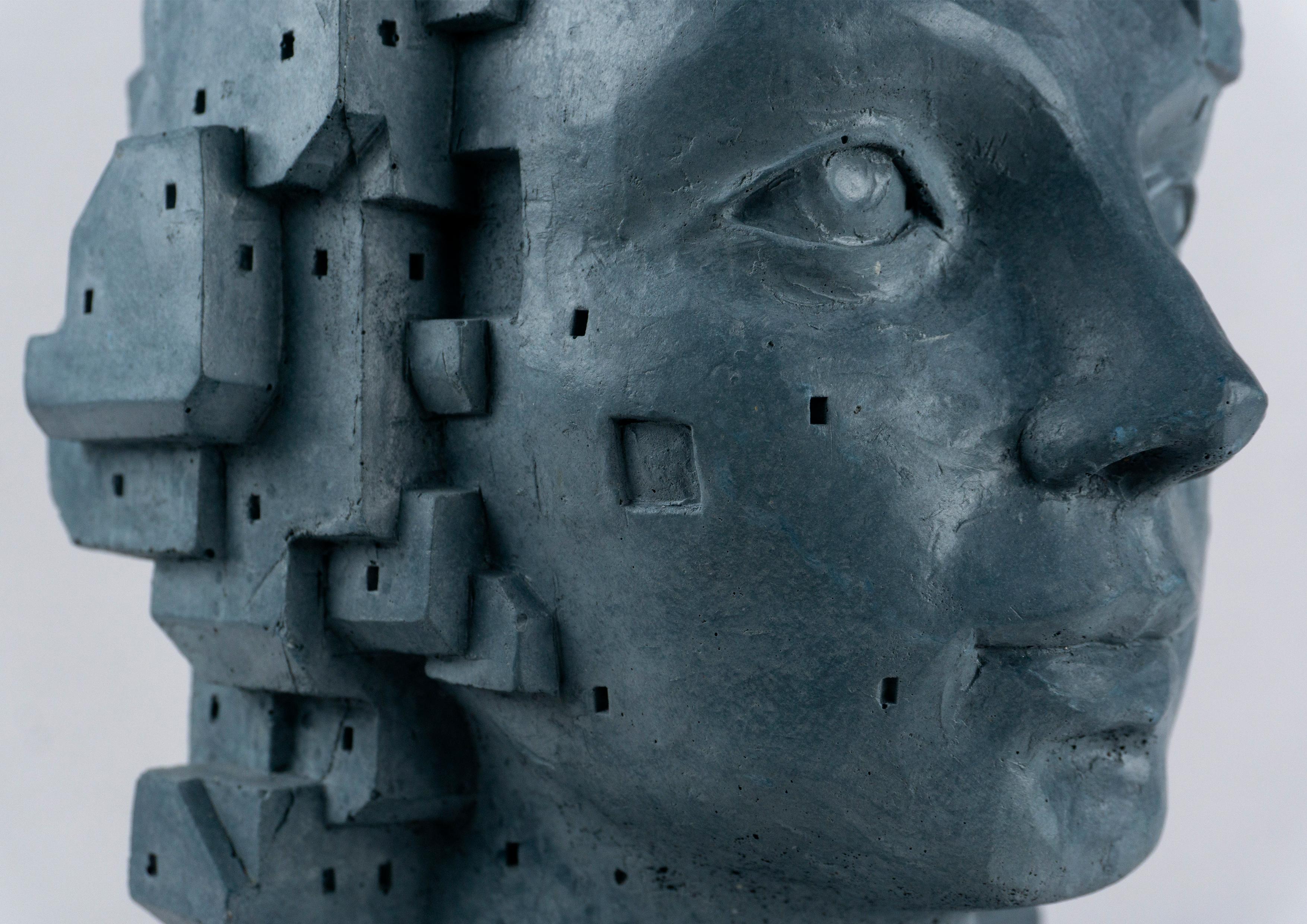 Escultura arquitectónica de cemento - 