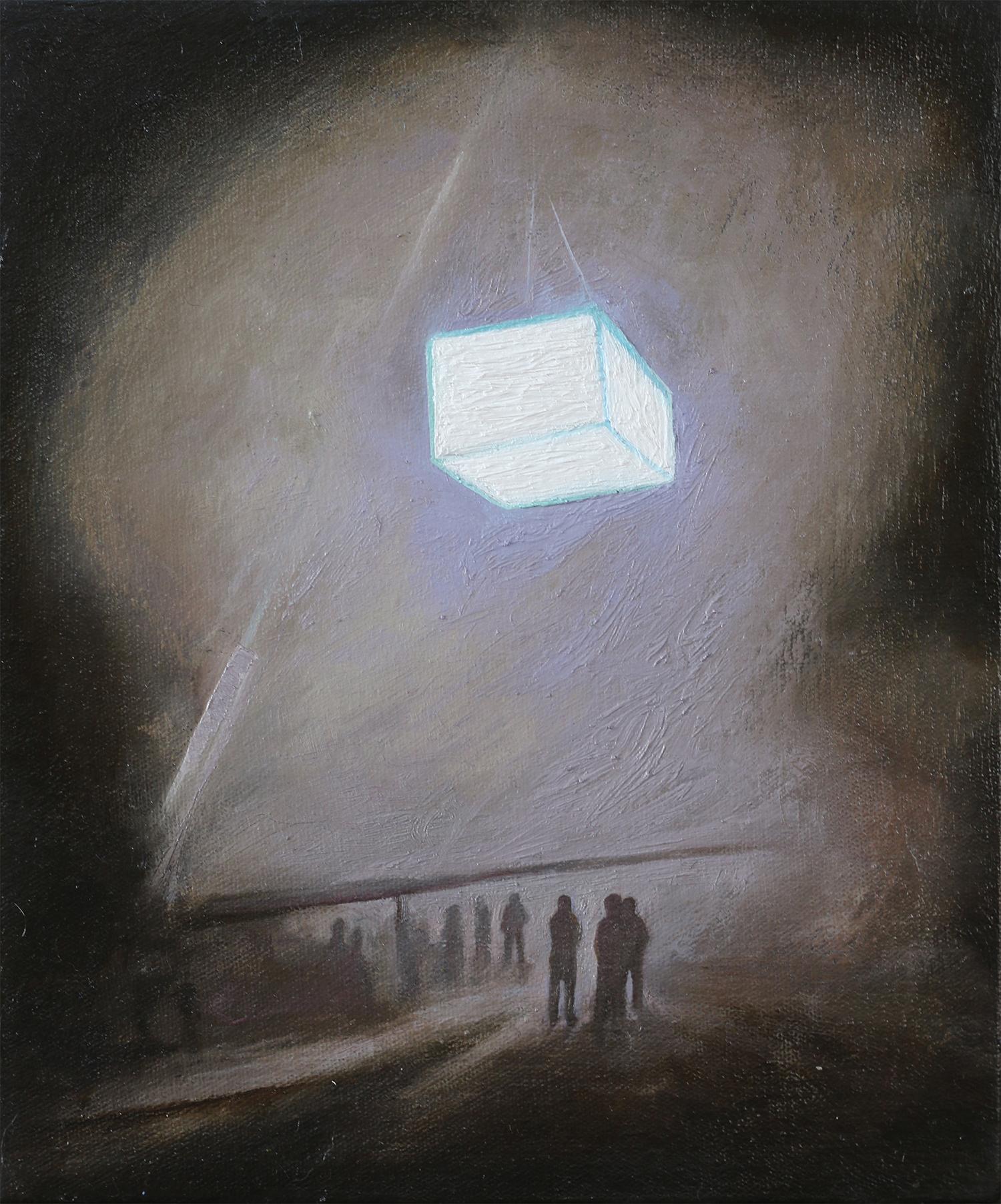 Diptyque,  de la série des films.  Peinture abstraite - Painting de Jose Ricardo Contreras Gonzalez