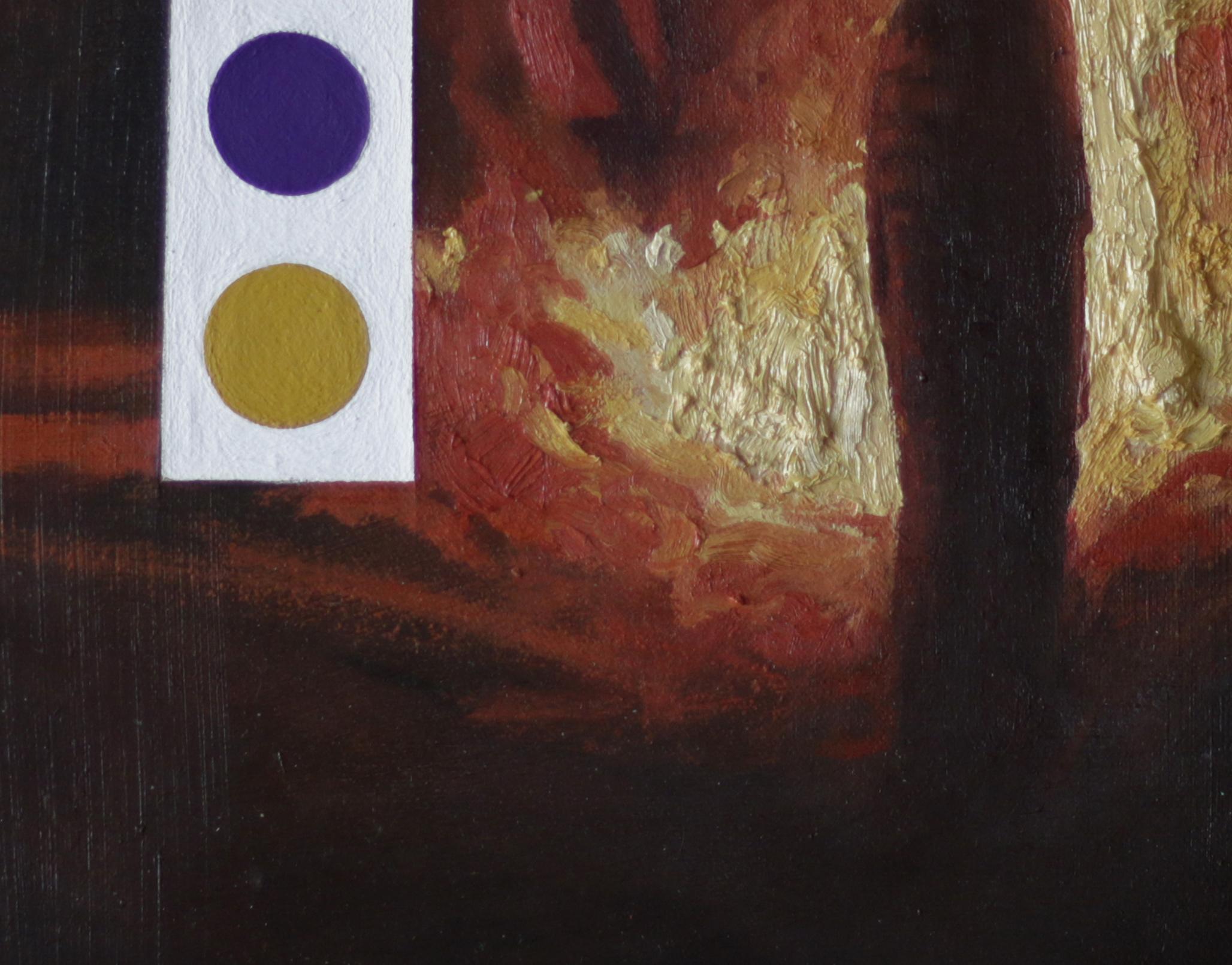 Peinture abstraite Smoke IV - Painting de Jose Ricardo Contreras Gonzalez