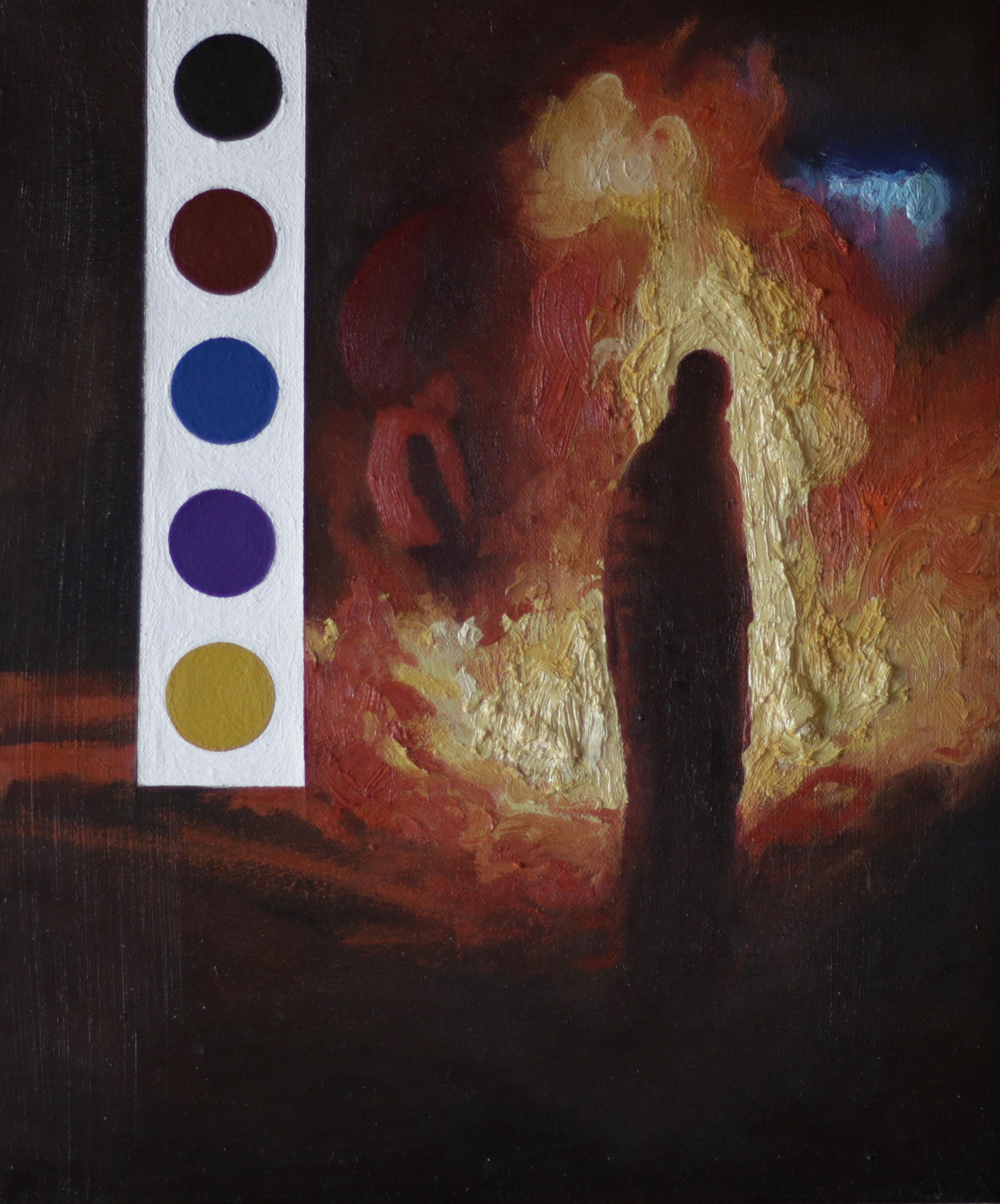 Smoke IV, Abstract Painting