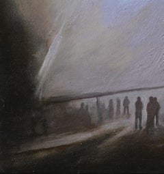Light, Oil con canvas. Abstract Painting