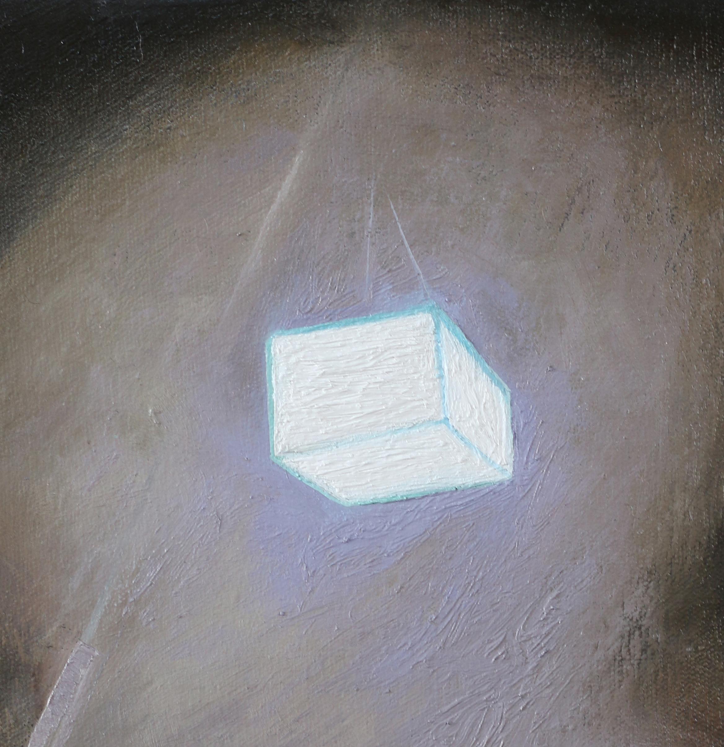 Lumière, huile sur toile. Peinture abstraite - Contemporain Painting par Jose Ricardo Contreras Gonzalez