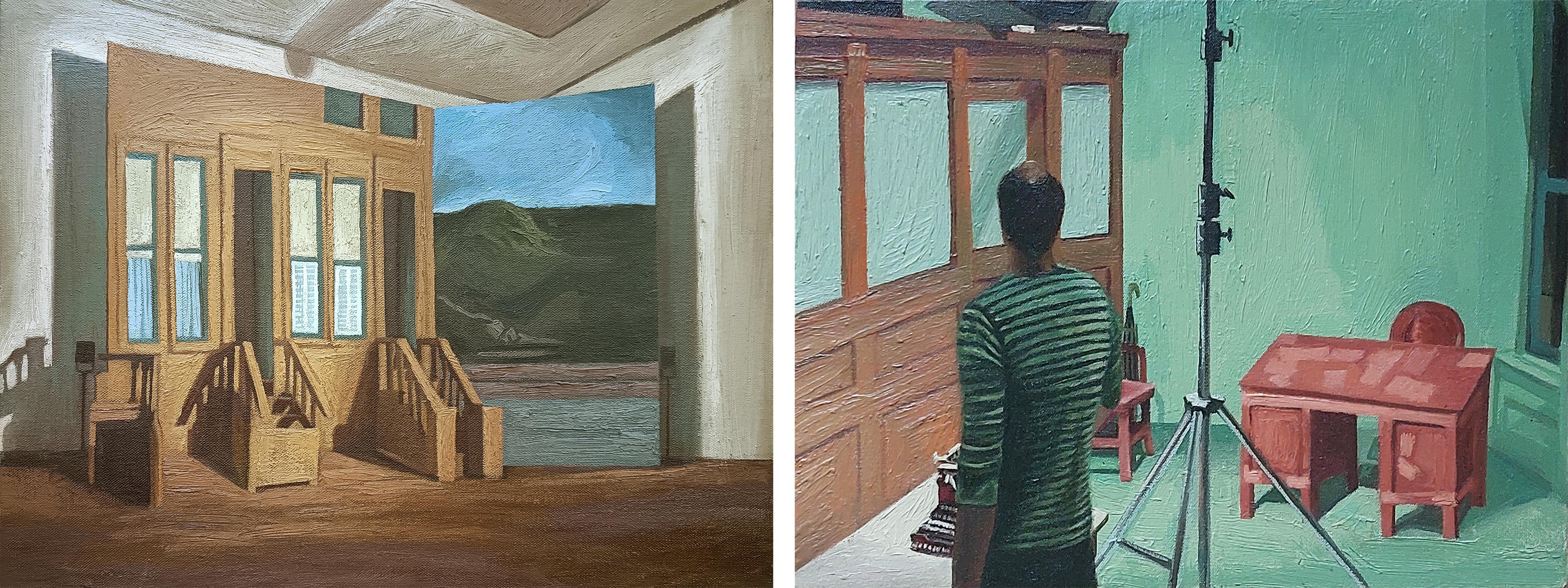 Jose Ricardo Contreras Gonzalez Still-Life Painting - The Light 23 and 10. From The Light series