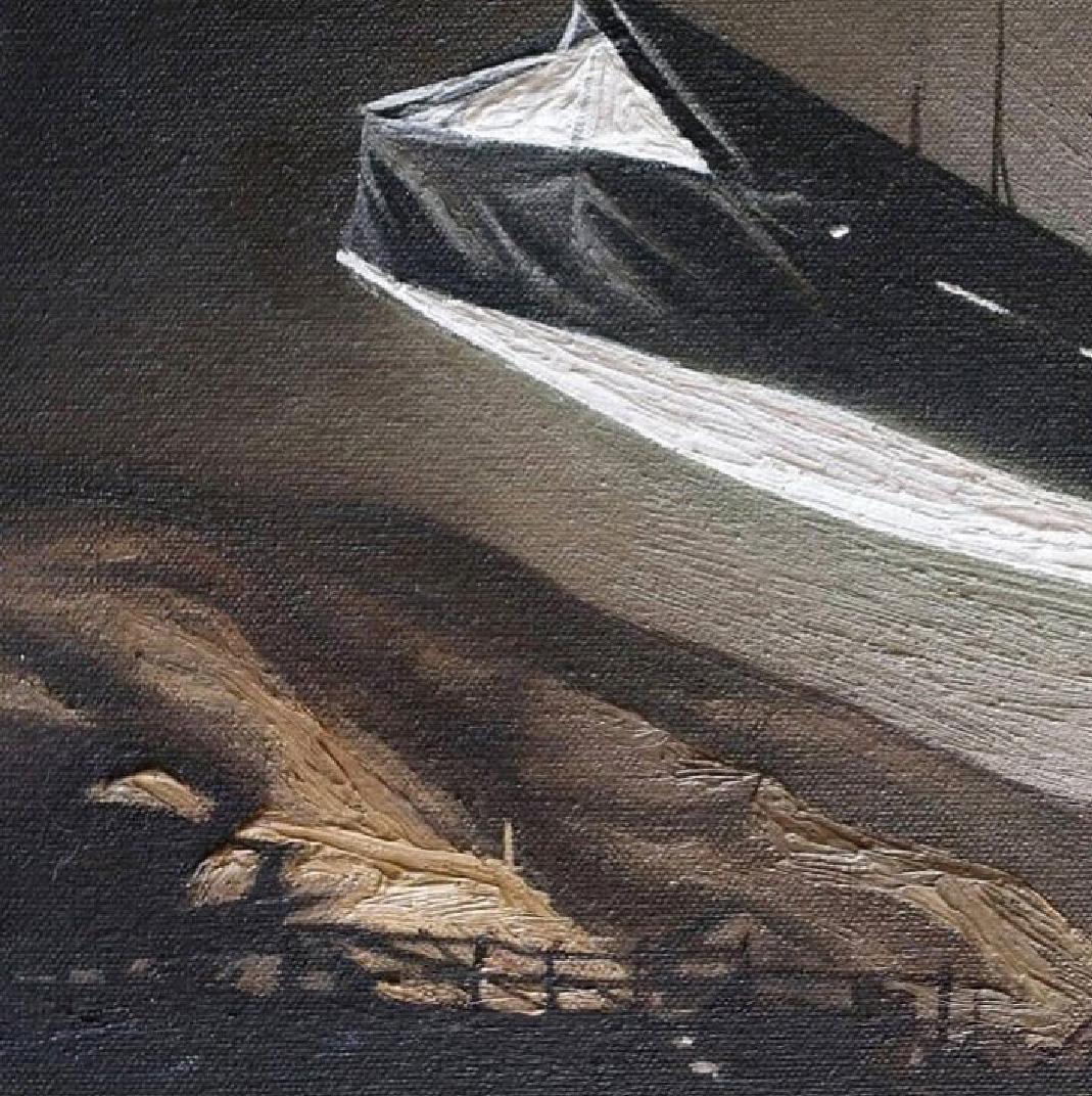 Ohne Titel, Abstraktes Gemälde – Painting von Jose Ricardo Contreras Gonzalez