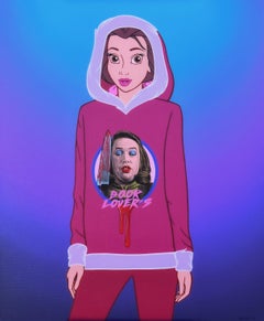 pop art Disney street art contemporary hand painted