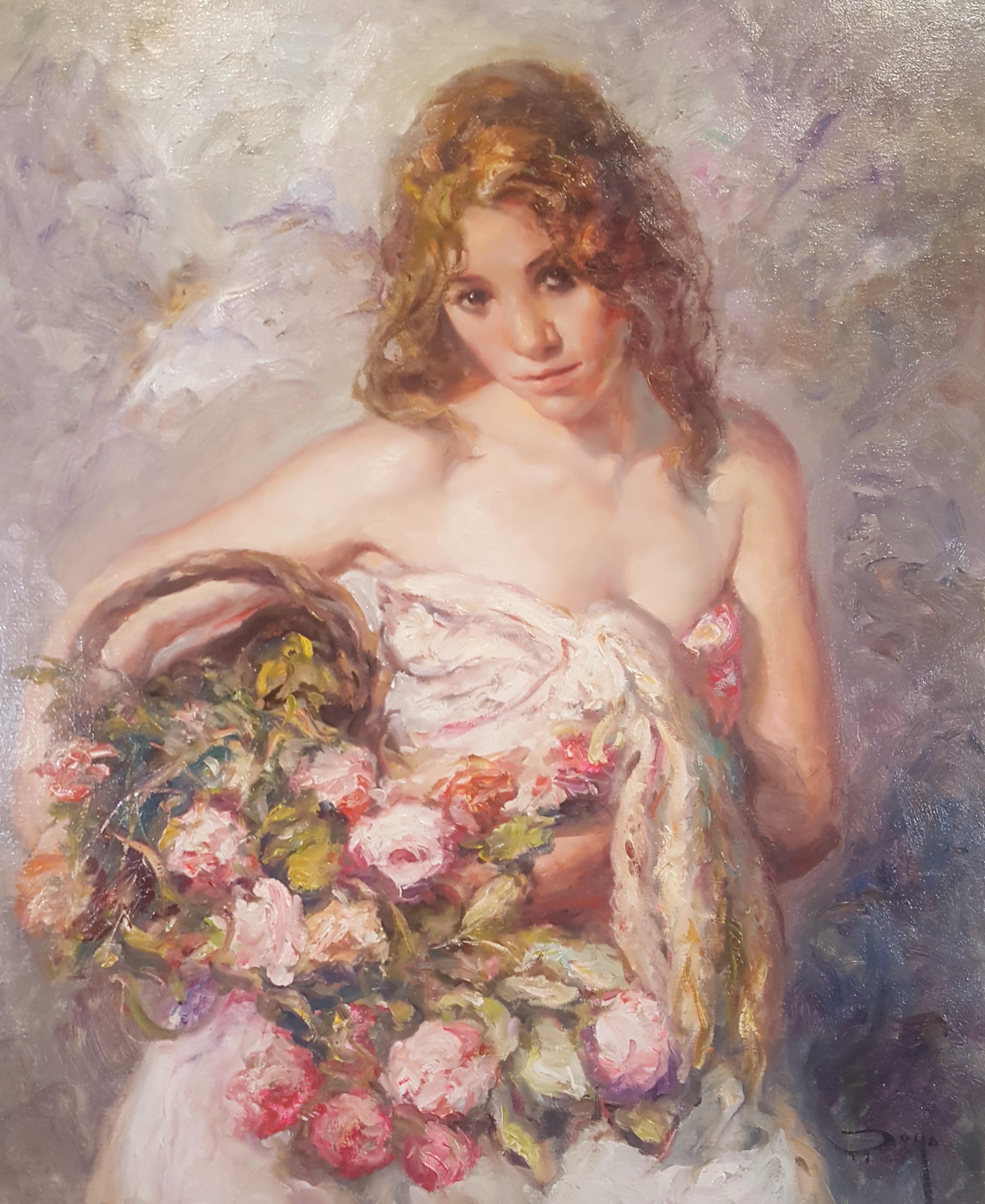 José Royo Portrait Painting - "Bella"