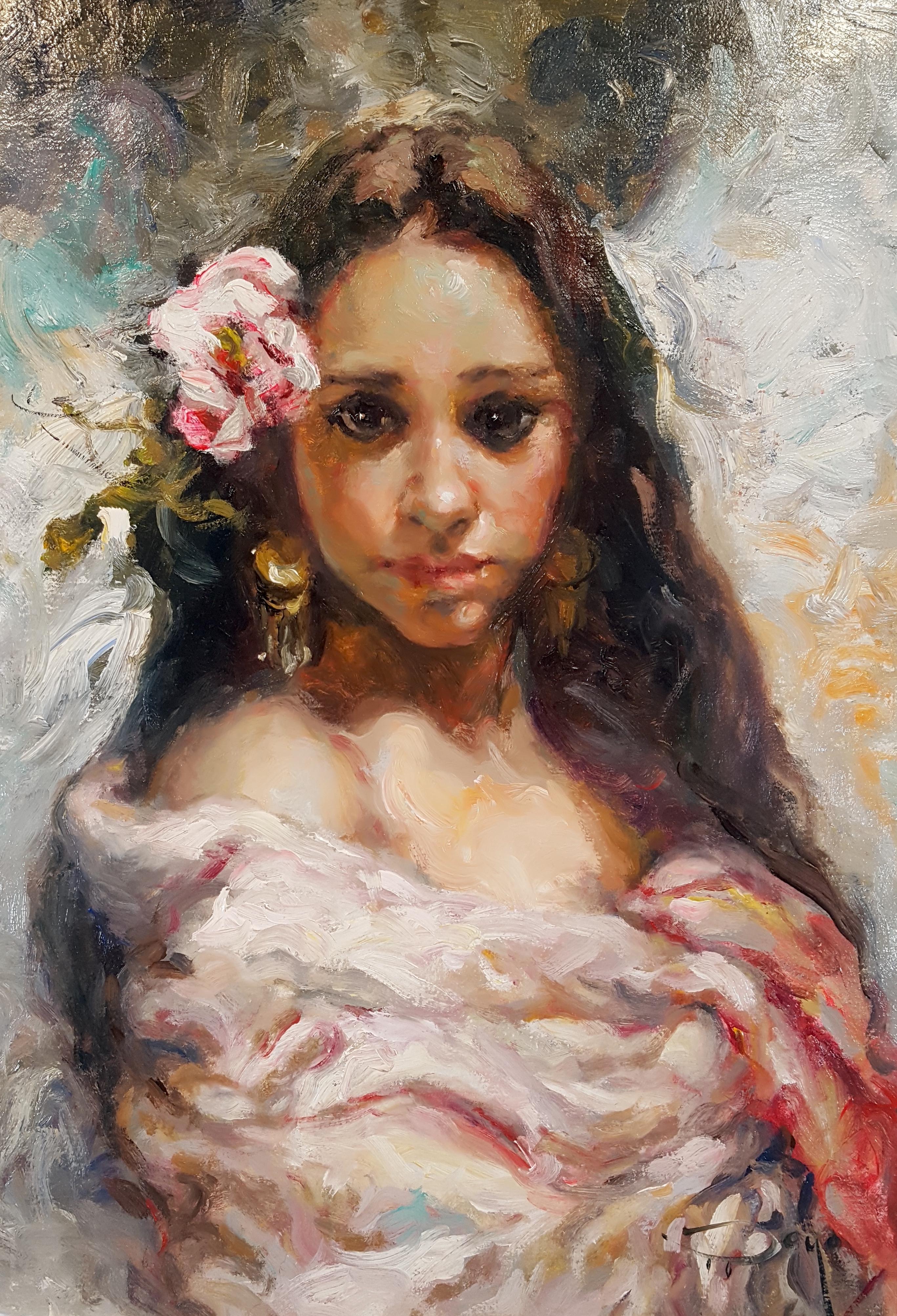 José Royo Portrait Painting - "Belleza"