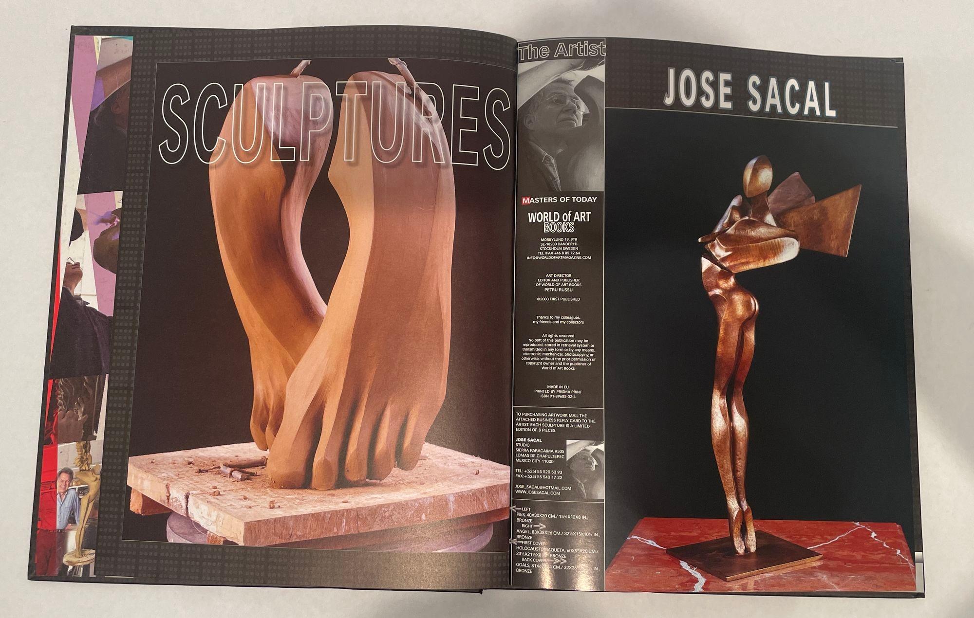 Jose Sacal A Piece of Work Hardcover 1st Edition 2003 For Sale 3