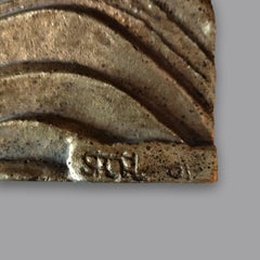 José Sacal Mexican "Tongo" Cast Bronze Wall Plaque