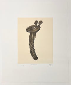"Maternidad" 2002, grabado mezzotinto original firmado a mano arte escultor mexicano