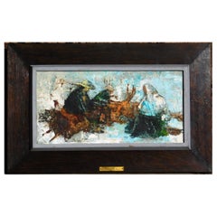 Jose Salazar Ruiz Esparza Artista mexicano/americano, Pintura moderna, Ca. 1960's