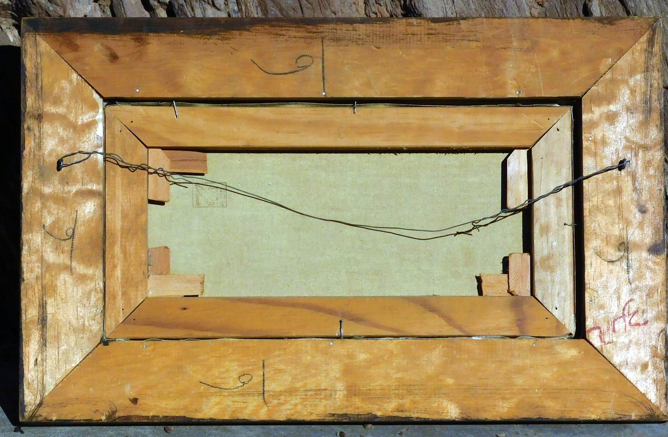 Jose Salazar Ruiz Esparza Artista mexicano/americano, Pintura moderna, Ca. 1960's en venta 3