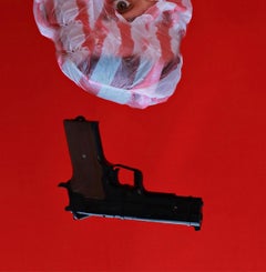 Self Portrait #11 de la série La Piedra Sustituta II. Photographie en édition limitée