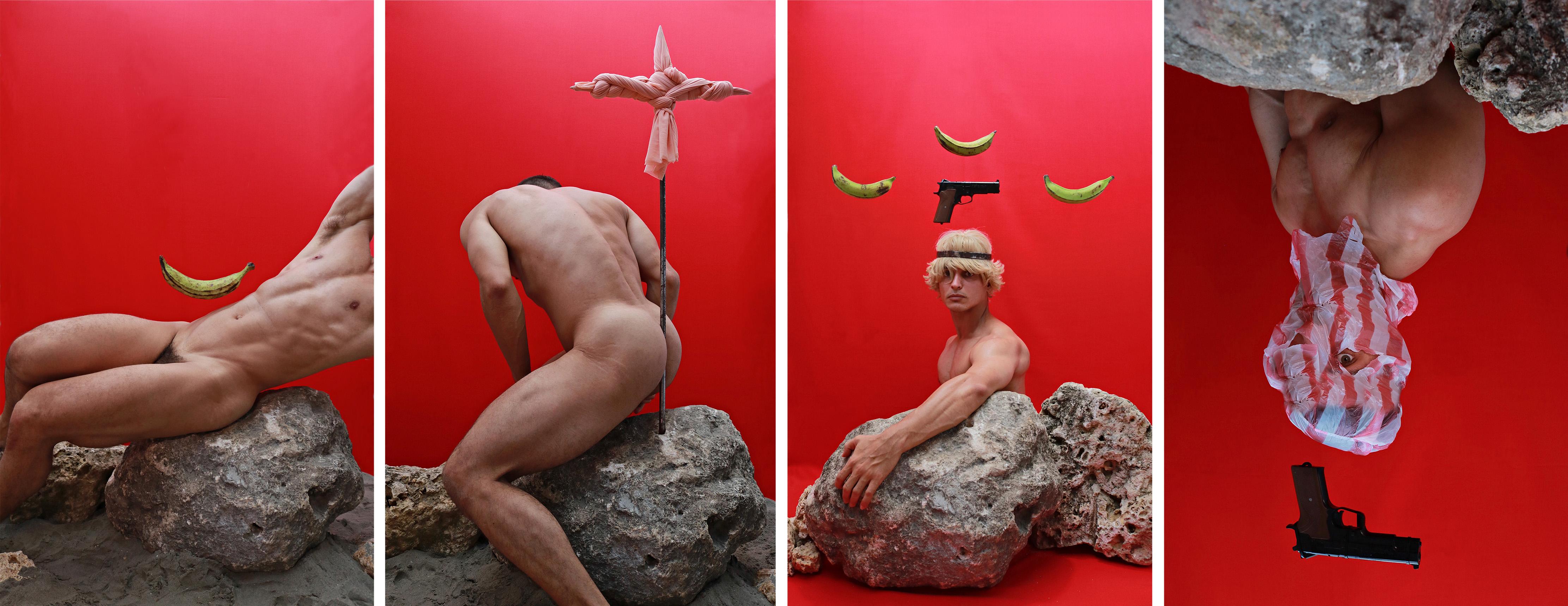 8, 9, 10 und 11 aus der Reihe La Piedra Sustituta II. Limitierte Auflage Farbfoto