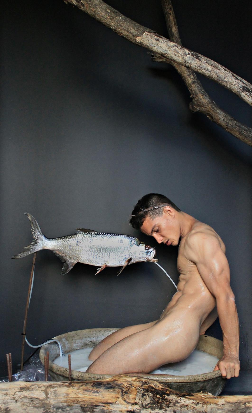 Deseo Insular III, Self Portrait.  Limited Edition Color Photograph F