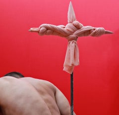 Self Portrait #9 de la série La Piedra Sustituta II. Photo en couleur en édition limitée