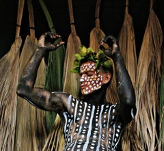 Senza titolo V,  Autoritratto. Fotografia di nudo a colori in edizione limitata